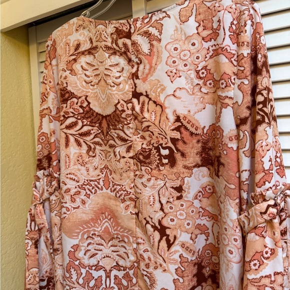 Lauren Conrad Women's Paisley Print Top Sz XL - Picture 12 of 13